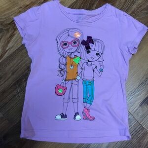 Est. 1998 Girls Graphic Tee - Light Purple - XS